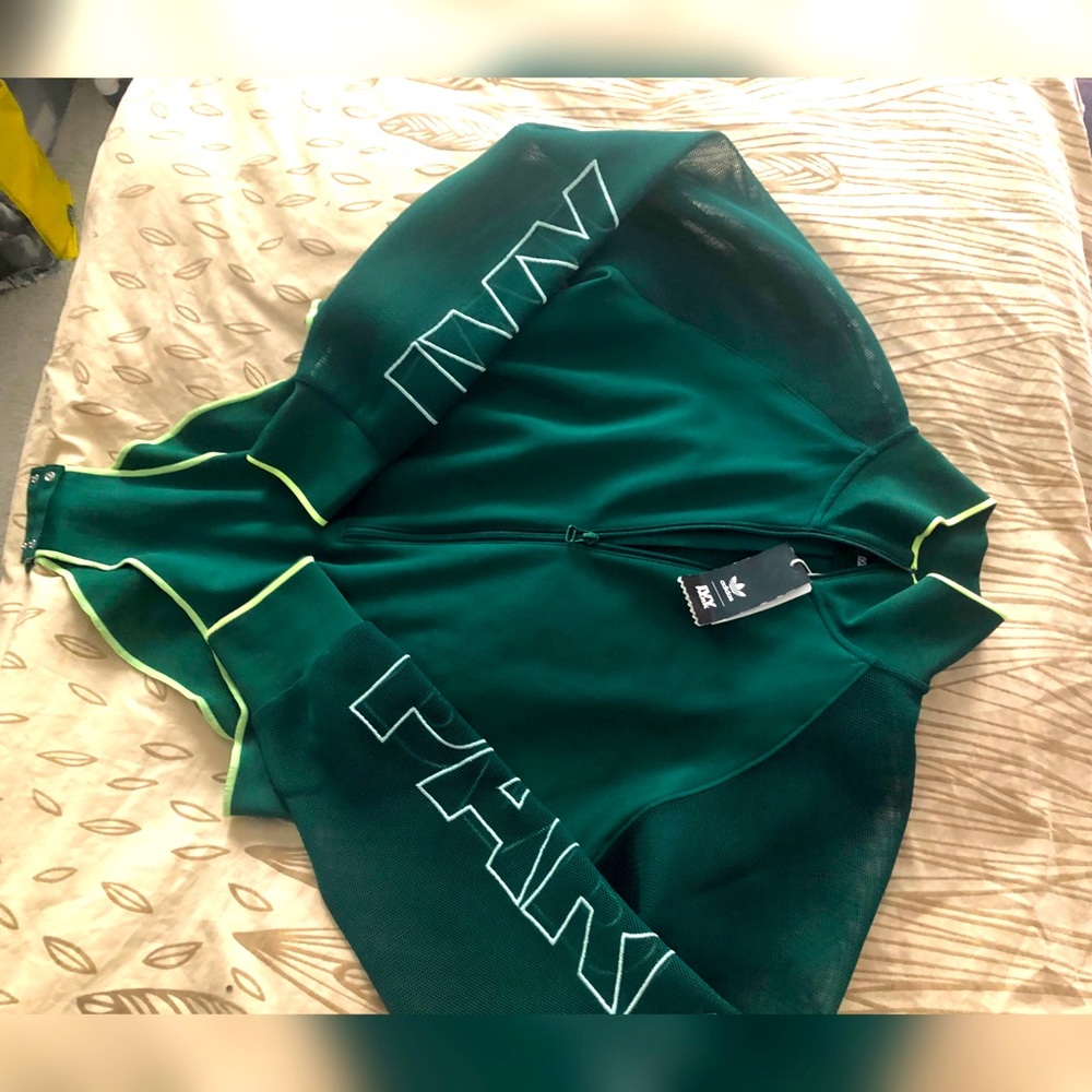 adidas Ivy Park Mesh Sleeve Bodysuit - Picture 7 of 12